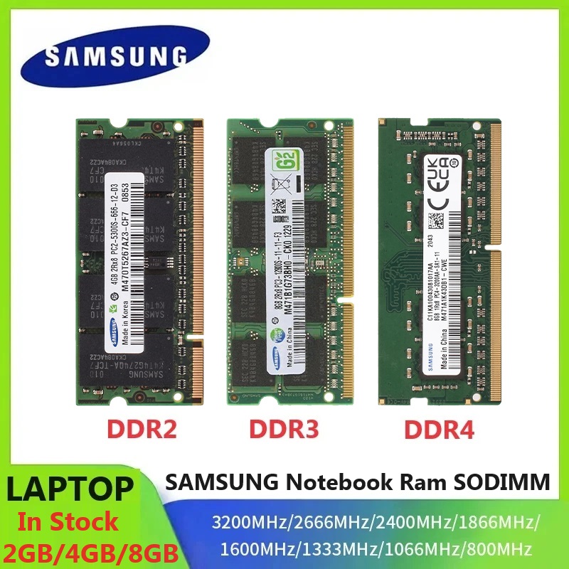 SAMSUNG Laptop Memoria DDR4 DD - Ddr2 Ram recension och pris