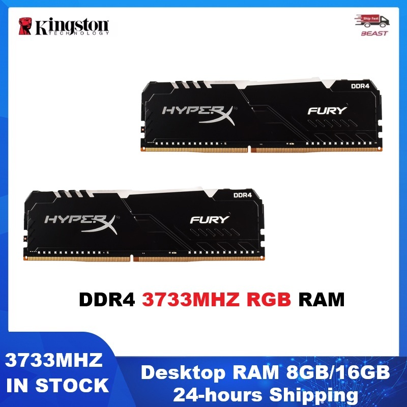 HYPERX FURY DDR4 Desktop Memor - Ddr4 3200Mhz recension och pris