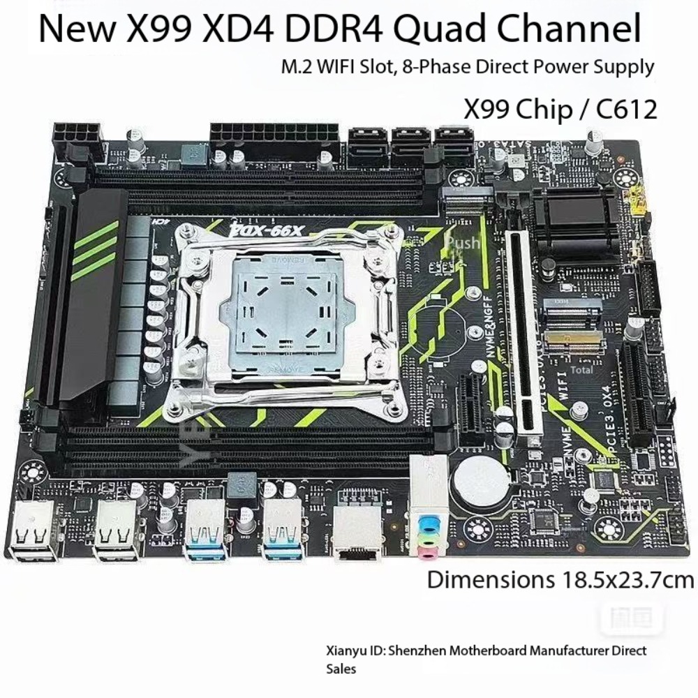 Brand-new Angxun X99 XD4 mothe - Ddr4 Ram recension och pris