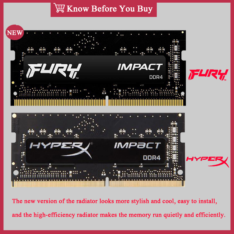 DDR4 FURY Impact RAM 16GB 8GB  - Ddr4 3200Mhz recension och pris