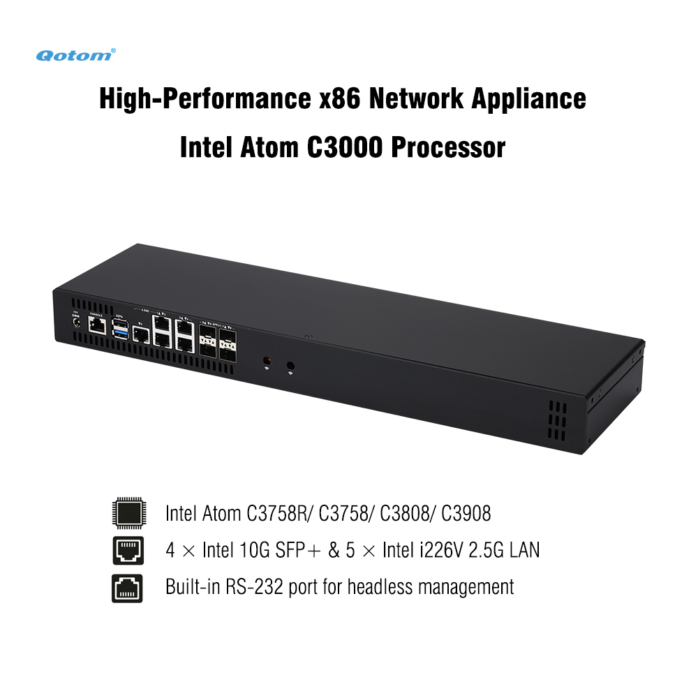 Q20300G9 1U Rack - Atom C3000  - Ddr4 Desktop Ram recension och pris